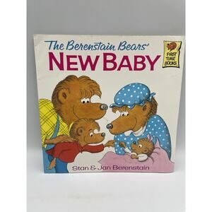 1974 “The Berenstain Bears’ New Baby“ Paperback Book” (MH156)1